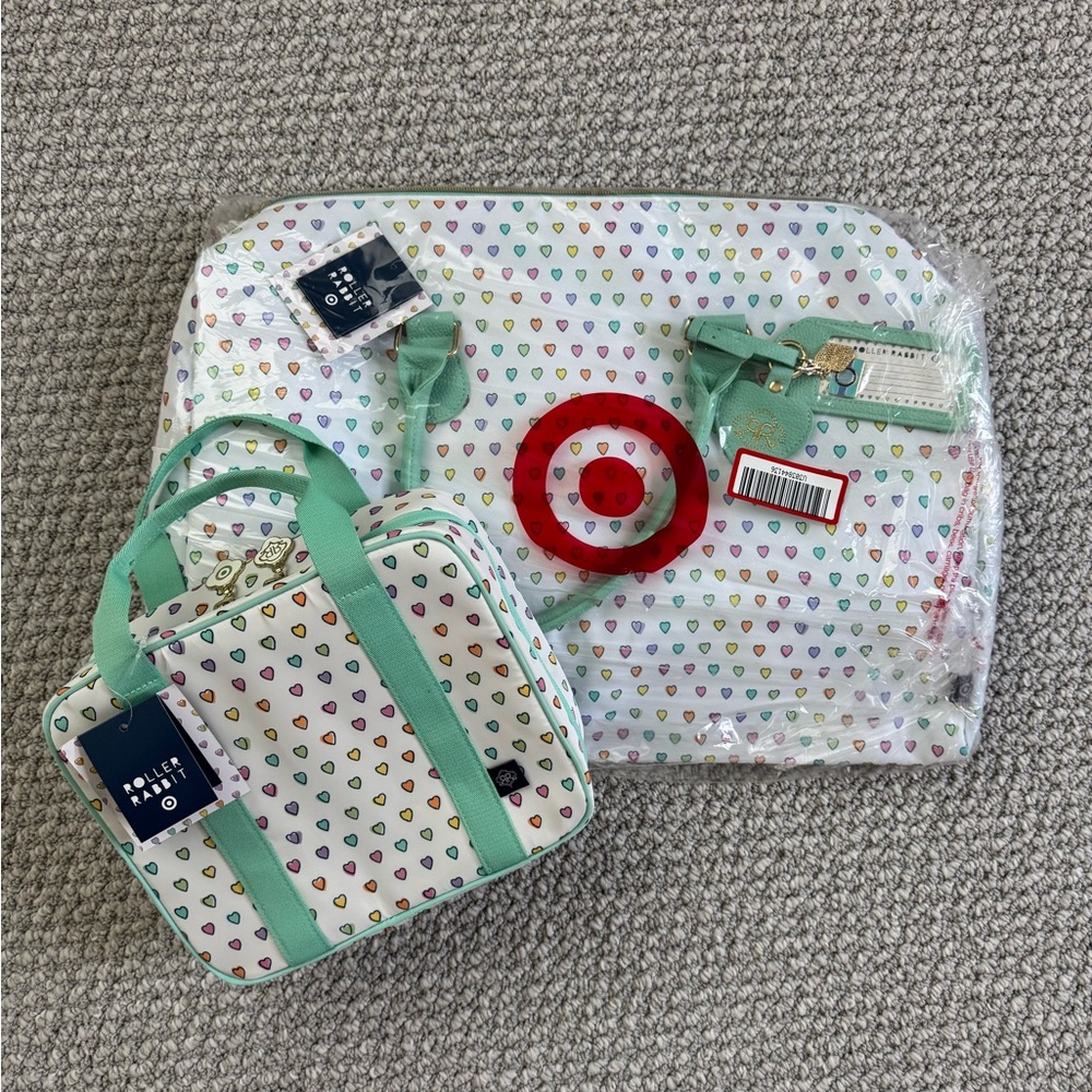 Roller Rabbit x Target Duffle & Toiletry Bag Set